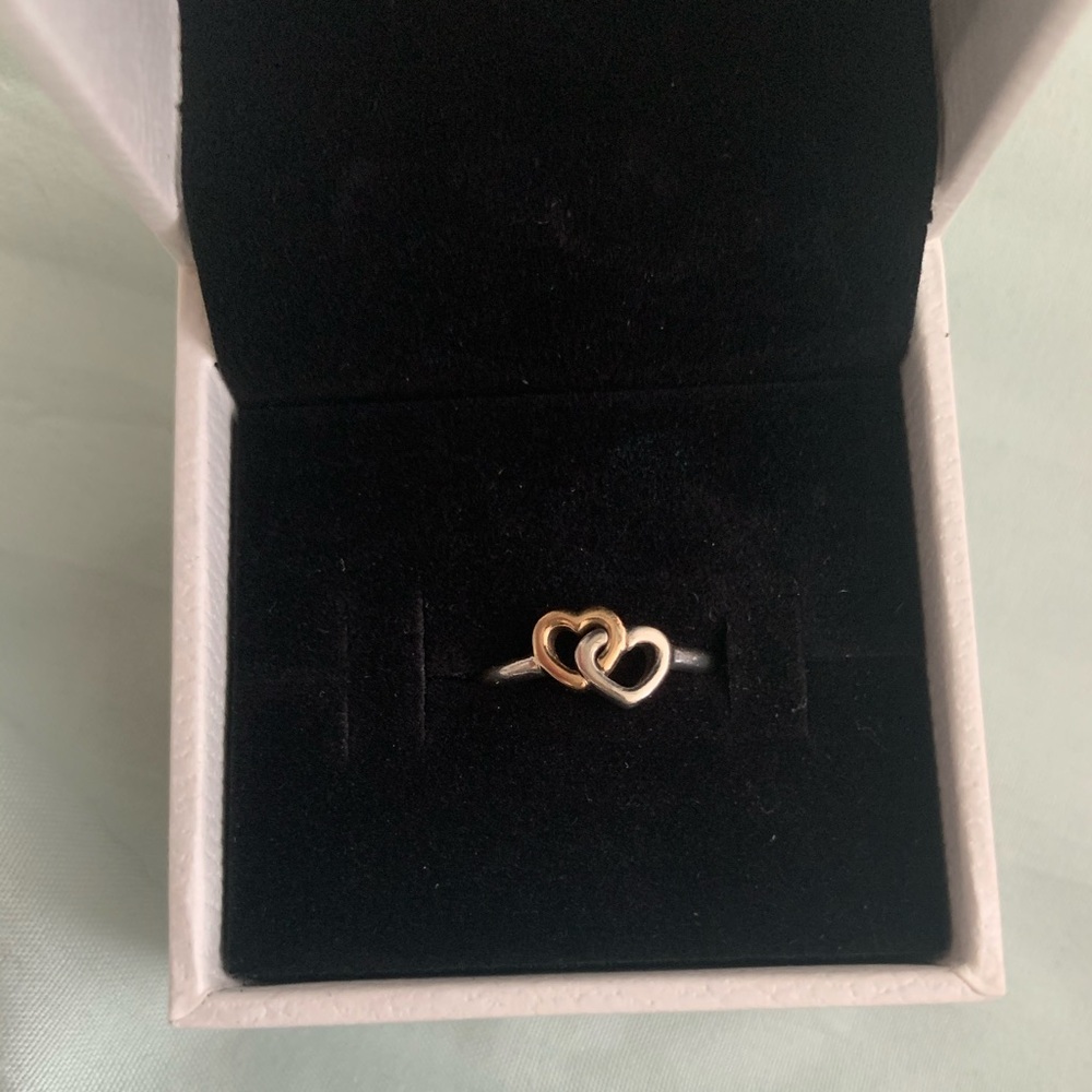 Pandora Heart to heart Ring